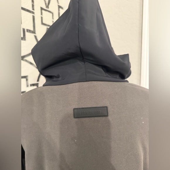 Fear of God Essentials Nylon Fleece Hoodie - Picture 4 of 10